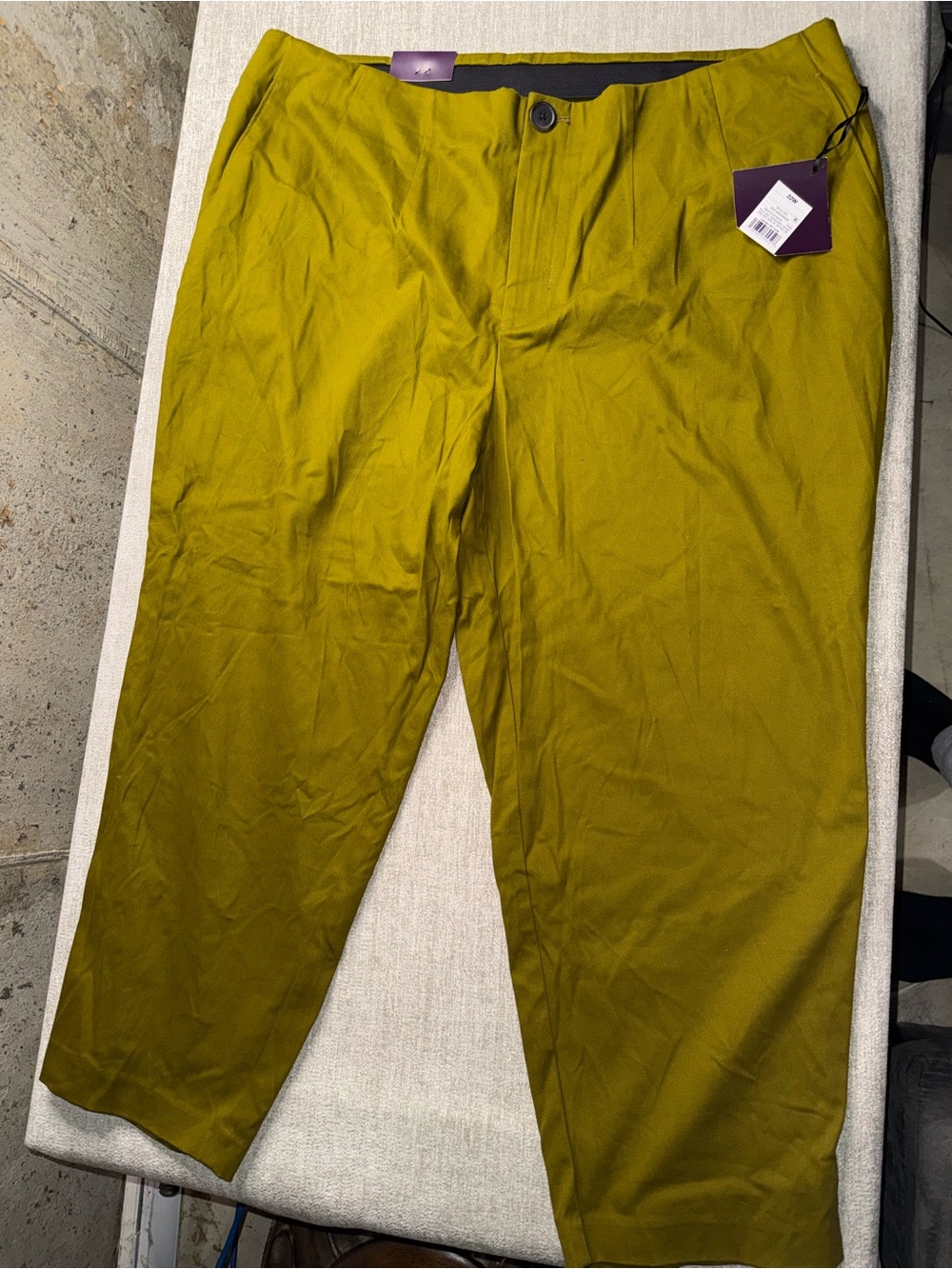 NWT Ava & Viv Women’s 22W Olive Green Straight Leg Pants Target Plus Size - Picture 1 of 2